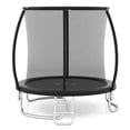 thumbnail image 1 of Gymax Trampoline Extérieur de 8 Pi Trampoline Récréatif Robuste avec Filet de Sécurité, 1 of 10
