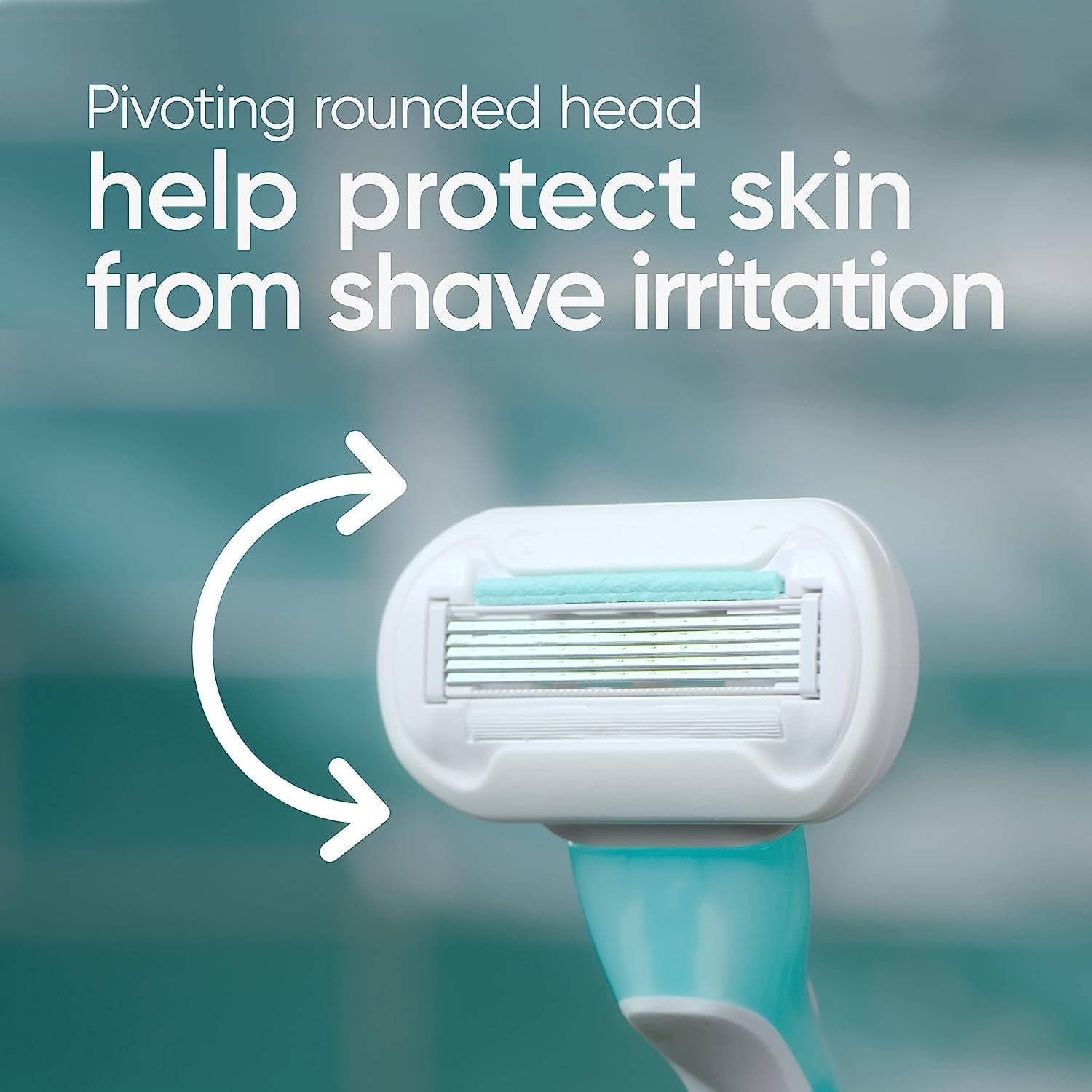 Extra Smooth Sensitive Disposle Razors for Women with Sensitive Skin, 2 Count