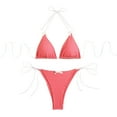 thumbnail image 2 of CaiJunJia Two Piece Swimsuit,Women's 2 Piece Bikini Set Back Braided Straps with Reversible Bottom, 2 of 7