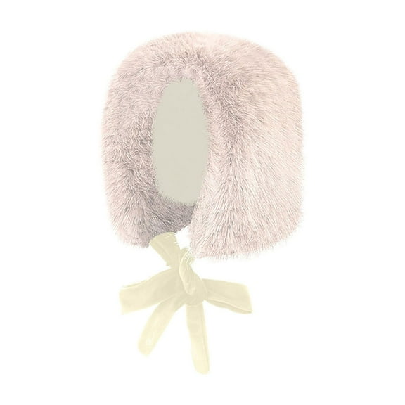 Diufon Women's Winter Warm Hat Thickened Windproof Ear Covered Hats Fleece Lined Ski Cap with Bow Tie