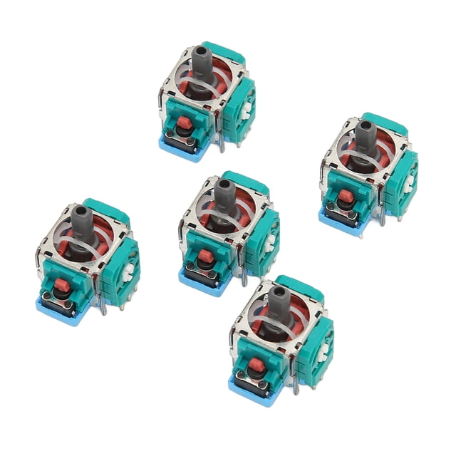 Joystick de repuesto de 5 piezas para ps5 nuevo joystick analógico para ps5 Joystick 3D compacto y preciso Gamepad palancas de pulgar de rueda Joystick Rocker Module Reemplazo para ps5