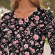 thumbnail image 5 of Camiseta con Capucha de Cuello Redondo de Estilo Étnico de Impresión de St. Patrick para Mujeres, 5 of 6