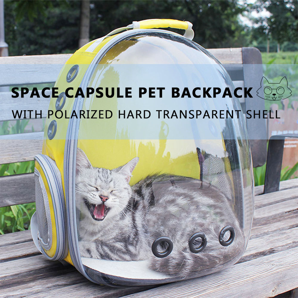space capsule cat backpack