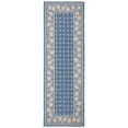 thumbnail image 5 of SAFAVIEH Courtyard Charles Floral Indoor/Outdoor Area Rug, Blue/Ivory, 4' x 5'7", 5 of 7