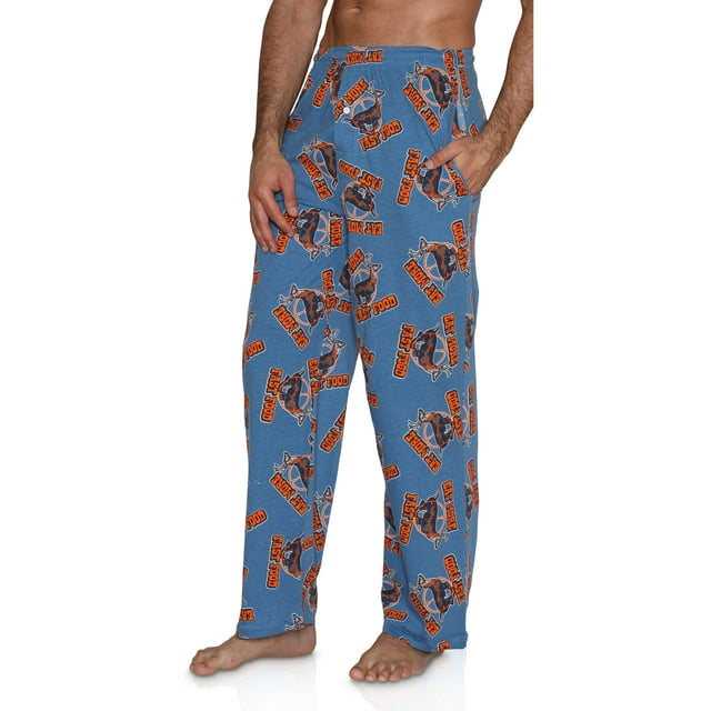 Fun Boxers Pantalon de Pyjama et de Détente pour Hommes à Imprimés Amusants de Pêche