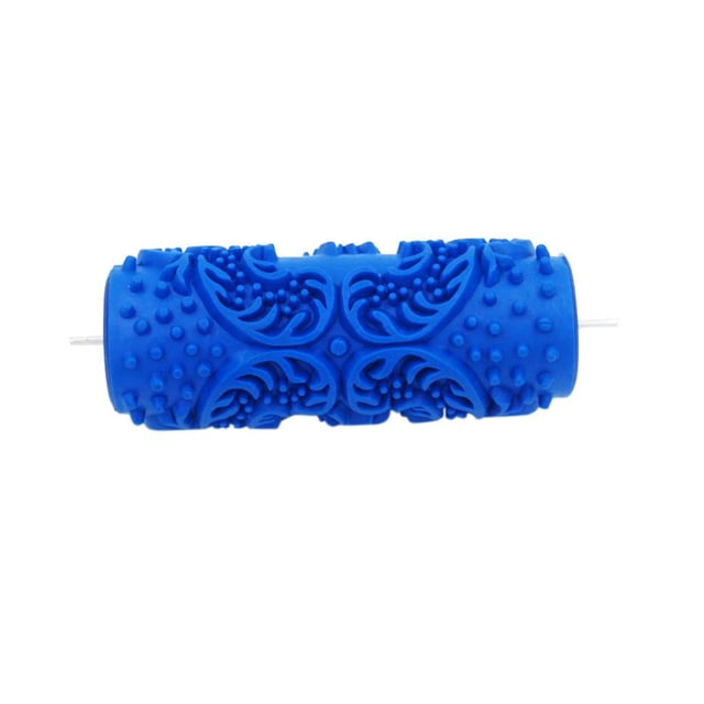 5 rodillos de pintura con relieve para bricolaje, rodillos de pintura texturizados, diferentes patrones 9