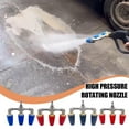 thumbnail image 3 of Triple Turbo Nozzle Pressure Washer,360 Rotating Turbo Nozzle with 1/4 Quick Nozzle Nozzle Connector,Rotating Press Triple, 3 of 9