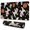 Halloween Ghosts Pumpkins-1, variant on Long Mouse Pads for Desk,Halloween Ghosts with Boo Desk Mats on Top Of Desks, Desk Mouse Pad Extra Large with 3mm Non-Slip Base and Stitched Edge for Gaming,Office,Work,Home 31.5x11.8in