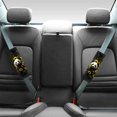 thumbnail image 2 of Chririnla Car Seat Belt Pads Soft Seat Belt Shoulder Pad Polyester Trendy, Suitable for SUV Sedan, Panda Sunflower Design, 2 of 8