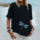 thumbnail image 2 of Blusa con bolsillo y estampado de solapa con botones de manga larga informal para mujer Pompotops hfajkhk137094, 2 of 4
