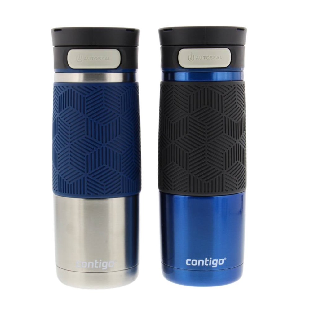 Contigo Autoseal Transit Stainless Steel Travel Mug with Grip, 16oz
