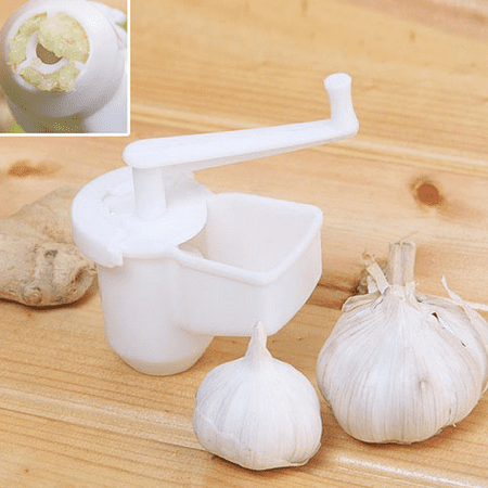 Multifunctional Garlic Ginger Crusher Grinder Press Rotate Kitchen Gadget