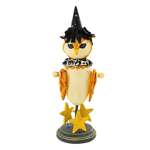 Lexi Grenzer 12.25In Wizard Owl, Polyresin, Stars Wisdom 72033