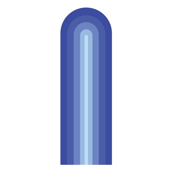 WallPops 23 in. x 70 in. "The Blues" Archway Decal- Adult