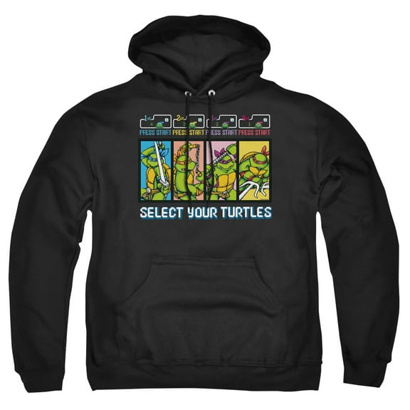 TMNT Teenage Mutant Ninja Turtles Select Your Turtles Unisex Adult Pull-Over Hoodie