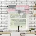 thumbnail image 4 of Valentine''s Day Pink Window Valances Abstract Oil Painting Graffiti Decor Valance for Living Room, Rod Pocket Valances Small Kitchen Curtain Valance Light Filtering Bathroom Decor Curtain 54"x18", 4 of 6