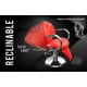 thumbnail image 4 of Sillón de Peluquero Gran Shopping, Cabecera Ajustable rojo, 4 of 10