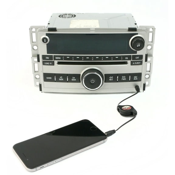 Restored Chevy Pontiac 2007-2008 Radio AM FM 6 Disc CD With Auxiliary Input 15284733 US9 (Refurbished)