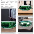 thumbnail image 2 of 2pcs Desktop Small Fish Tank Fish Bowl Transparent Round Aquarium Tank Bowl, 2 of 5