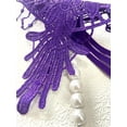 thumbnail image 4 of Tanga sexy con borlas y bordado floral para mujer, entrepierna abierta y colgante de perla - Lencería y ropa interior seductora, 4 of 5
