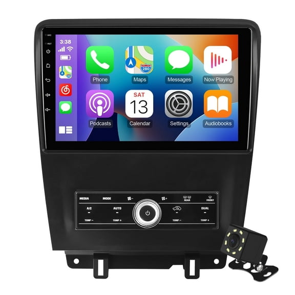 2 32G 10.1 inches Android 12 Car Stereo for Ford Mustang 2010-2014 IPS Touchscreen Car Radio