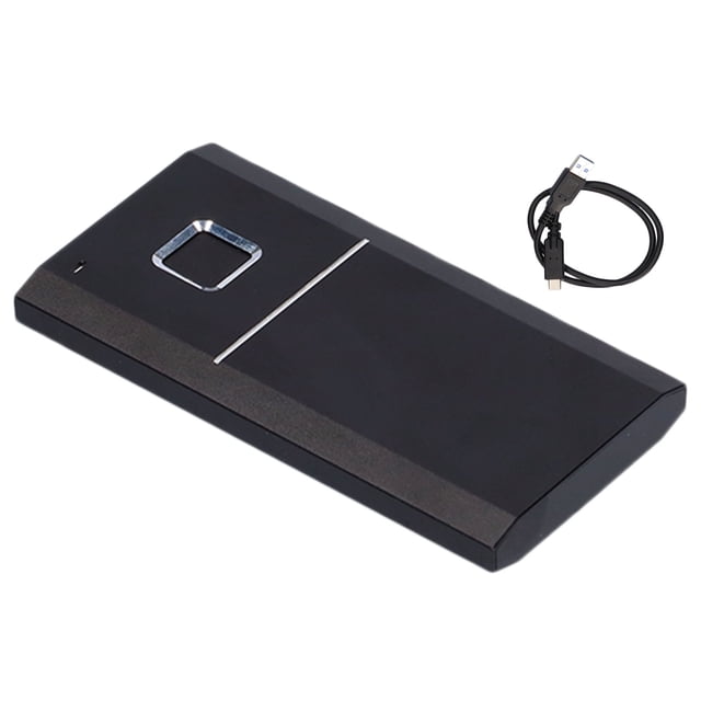 Cifrado de huellas dactilares SSD 120/240/480 GB Huella digital portátil 500 MB/s Seguridad de la unidad (negro) Unidad sólida Estado seguro Guardung EL013990-03