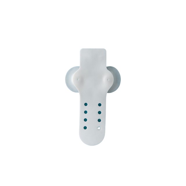 Matsuzay Soporte para la cabeza, brazos de ducha, estante de baño de silicona de larga duración, exquisitos accesorios multiusos para el Juegos de accesorios de baño Tipo 2