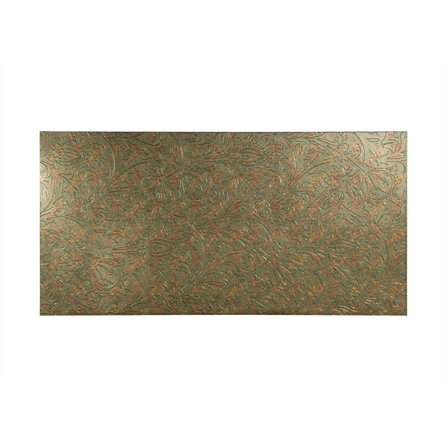 FASÄDE Easy Installation Nettle Copper Fantasy Wall Panel (4' x 8' Panel)