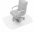 thumbnail image 1 of Floortex Ultimat 46 x 53 In Durable Office Chair Mat for Hard Floors, Clear, 1 of 12