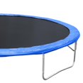 thumbnail image 4 of SHINPT 14FT Outdoor Trampoline with Safety Enclosure Net, ASTM Certified Reinforced Type Trampoline, Recreational Trampoline with Basketball Hoop, Ideal for Children, Park, Blue, 4 of 9