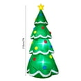 thumbnail image 4 of 7-Foot Tall Christmas Inflatable Tree Decorations for Outdoor Use,Blow-Up Christmas Tree Yard Decor with LED Lights,Star Treetop,and Colorful Candy Canes for Christmas Holiday Parties,Indoor Garden, 4 of 7