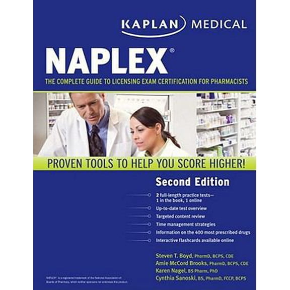 Pre-Owned Kaplan Medical NAPLEX: The Complete Guide to Licensing Exam Certification for Pharmacists (Paperback) 1607146193 9781607146193
