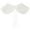 White-5, variant on Detachable Fake Collar, Semi-Sheer Embroidery Mini Cape Neck Ruff Dickey False Collar for Blouse One Size White-3