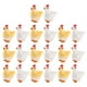 thumbnail image 1 of 20 piezas Mini figuras de pollo para jardín, Micro paisajismo, decoraciones de gallina, decoraciones de jardín, 1 of 5