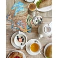 thumbnail image 4 of Jellyfish Coastal Kitchen Dish Towels for Drying Dishes Set of 4, Summer Nautical Starfish Coral Brown Anchor Waffle Weave Microfiber Hand Tea Bathroom Towels Quick Dry & Absorbent Towel 15.7x23.6, 4 of 7