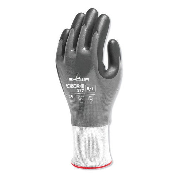 Showa Coated Gloves,Gray,2XL 577XXL-10
