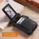 thumbnail image 3 of Men Wallet Genuine Leather RFID Blocking Bifold Wallet with ID Window Zip Coin Pocket, 3 of 4
