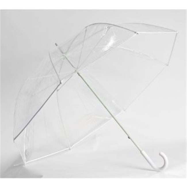 Frankford GC01WH Clear Golf Umbrella, White Trim