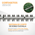 thumbnail image 4 of Cortasetos Gimterra HT230 22.5cc 650mm Gasolina 2 Tiempos Mango Giratorio Doble Cuchilla, 4 of 5