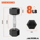 thumbnail image 4 of Mancuerna Hexagonal Altera  Acero Forro de Neopreno 8 Lbs, 4 of 6