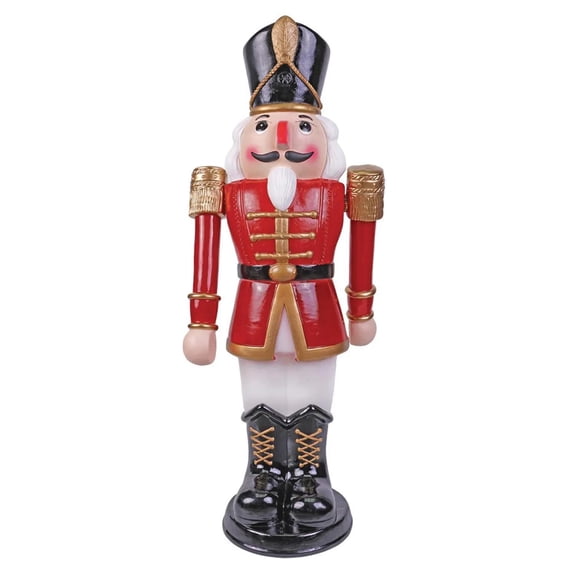 Morris Costumes Light-Up Nutcracker with Moving Arms Christmas Decoration - 36 in x 14 in x 10 in