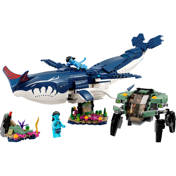 Lego Avatar Payakan Tulkun and Crab Armour 75579