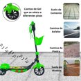 thumbnail image 3 of Patin del Diablo Scooter The Baby Shop de 3 llantas, luz y sonido Verde -, 3 of 6