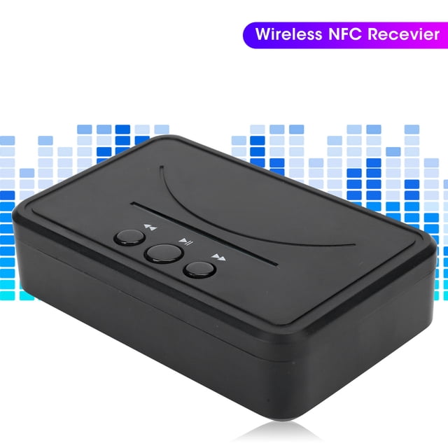 Adaptador De Audio Estéreo, Soporte Inalámbrico NFC BT200 Receptor De Plástico, Duradero De Larga Distancia Para Música