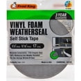 thumbnail image 2 of Frost King V442H Vinyl Foam Weatherseal -17' X 1/8", Gray (Pack of 1), 2 of 2