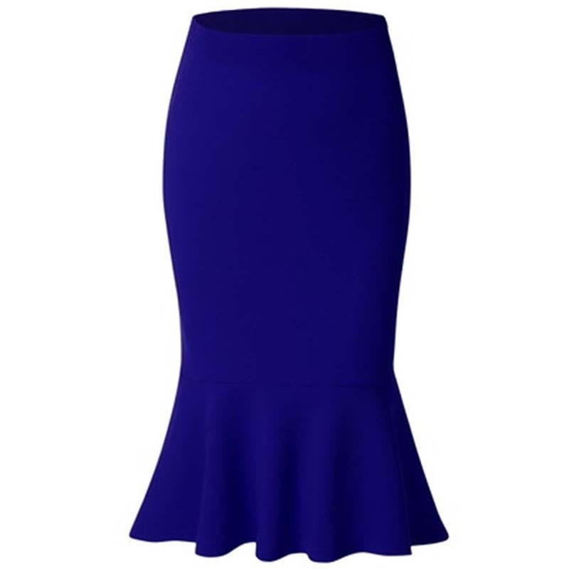 plus size office skirts