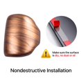 thumbnail image 5 of AntBooBoo para Honda CRV CR-V 2017 2018 2019 2020 2021 2022 Cubierta de palanca de cambios de madera de melocotón decoración interior para CR V (cubierta de palanca de cambios), 5 of 5