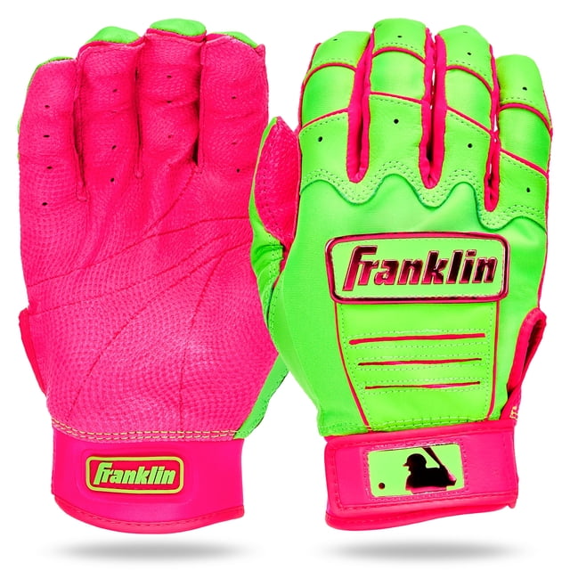 Guantes de béisbol Franklin Sports CFX Pro Youth Small rosa