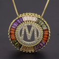 thumbnail image 1 of Collier Pendentif Alphabet A-Z Breloques Femme Chaîne Lettre Initiale, 1 of 9