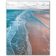 thumbnail image 1 of Picture-Tiles.com: Beach Ceramic Tile Wall Mural WAL500066-45S. 17"W x 21.25"H using (20) 4.25" x 4.25" Ceramic Tiles-Satin Finish, 1 of 3